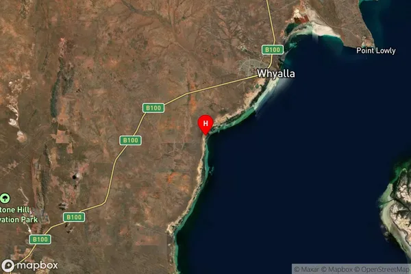 Cowleds Landing,South Australia Satellite Map