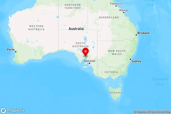 Murninnie Beach,South Australia Region Map