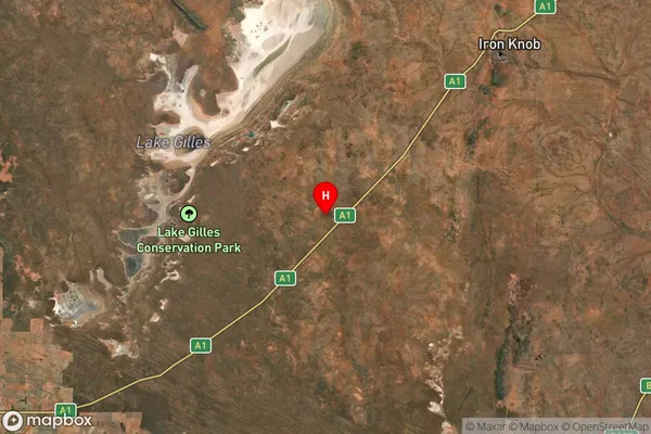 Gilles Downs,South Australia Satellite Map