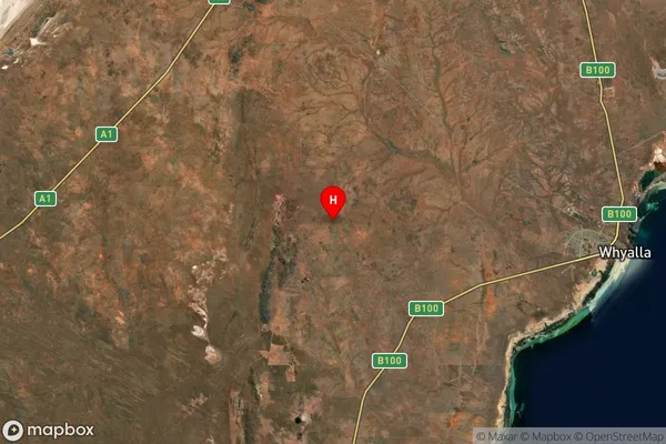 Myola Station,South Australia Satellite Map
