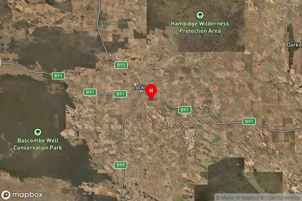 Ulyerra,South Australia Satellite Map