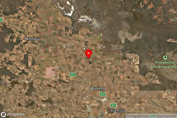 Pygery,South Australia Satellite Map