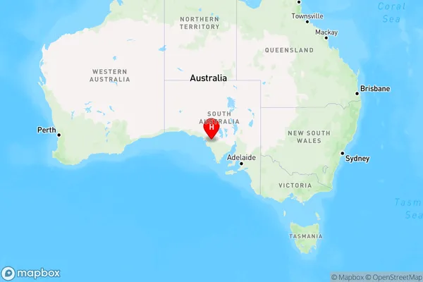 Kaldoonera,South Australia Region Map