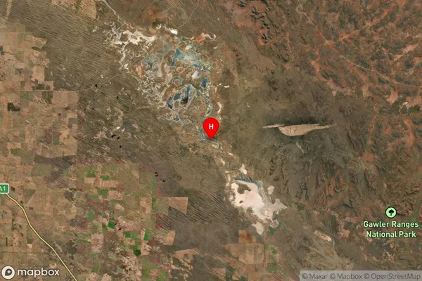 Lockes Claypan,South Australia Satellite Map