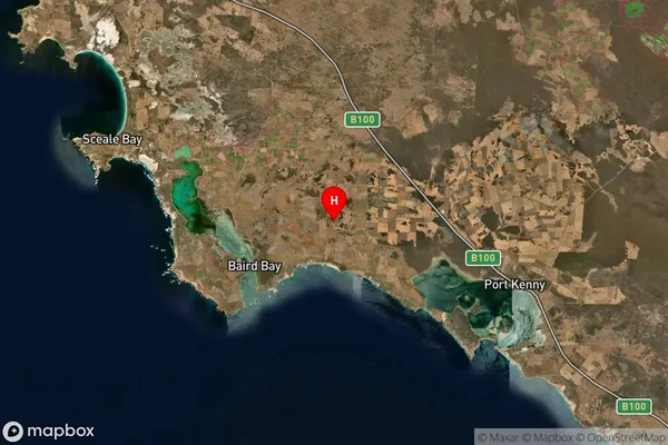 Tyringa,South Australia Satellite Map