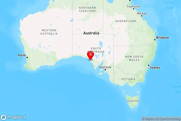 Eba Anchorage,South Australia Region Map