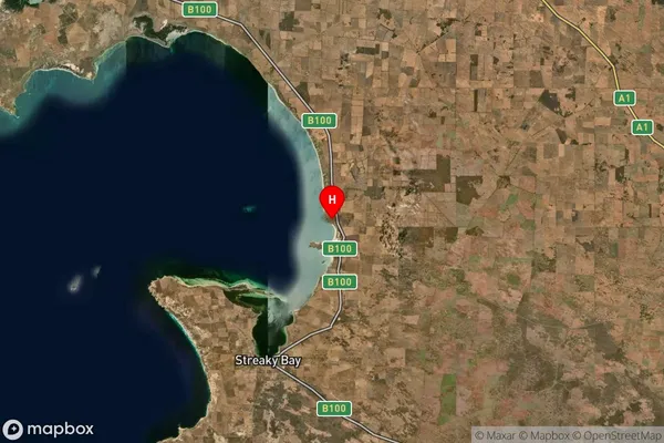 Perlubie,South Australia Satellite Map