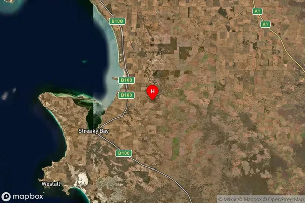 Piednippie,South Australia Satellite Map