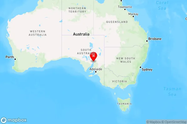 Winninowie,South Australia Region Map