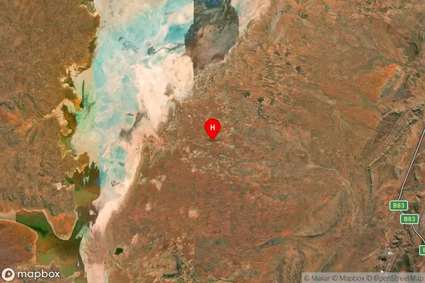 Lake Torrens Station,South Australia Satellite Map