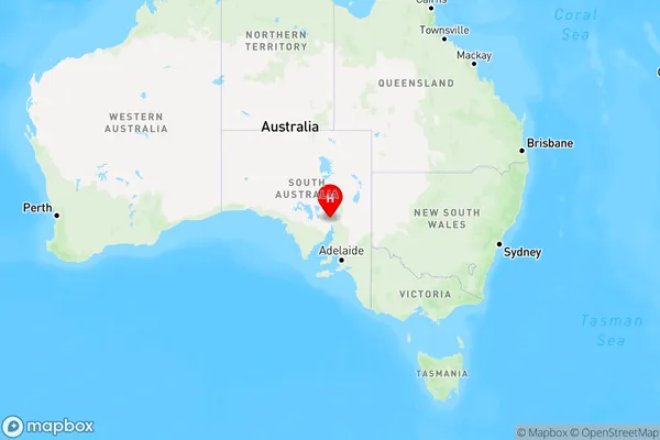 Mount Arden,South Australia Region Map