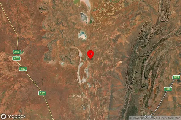 Wilkatana Station,South Australia Satellite Map