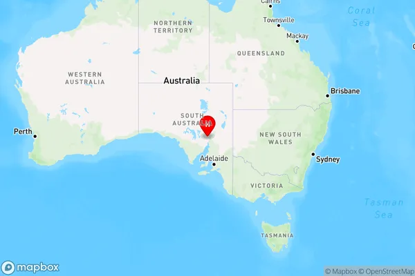 Wilkatana Station,South Australia Region Map