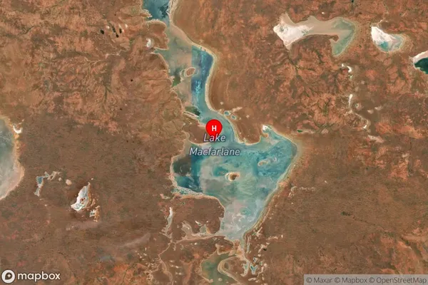 Lake Macfarlane,South Australia Satellite Map