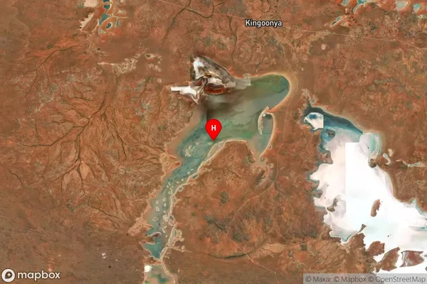 Lake Harris,South Australia Satellite Map