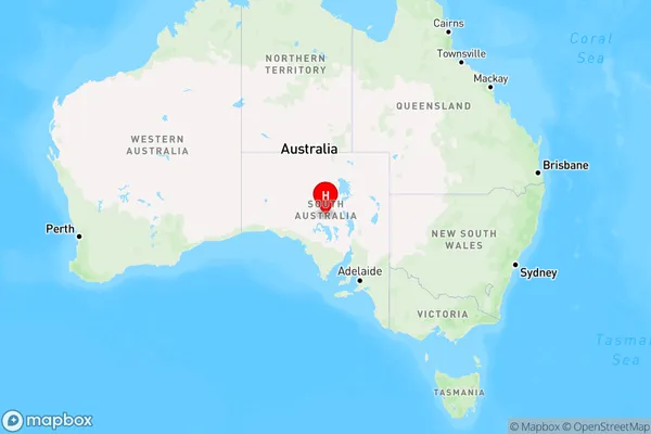 Mount Vivian,South Australia Region Map