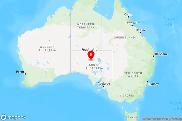 Mount Barry,South Australia Region Map