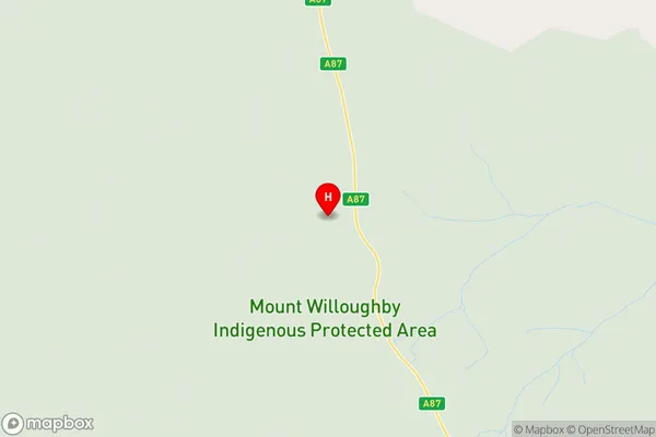 Mount Willoughby,South Australia Area Map