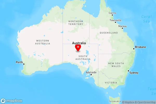 Mount Willoughby,South Australia Region Map