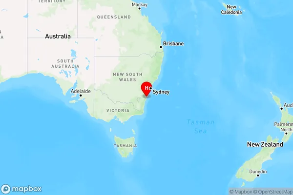 Fishermans Paradise,New South Wales Region Map