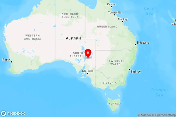 Angorigina,South Australia Region Map