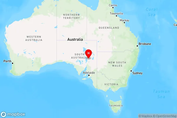 Moorillah,South Australia Region Map