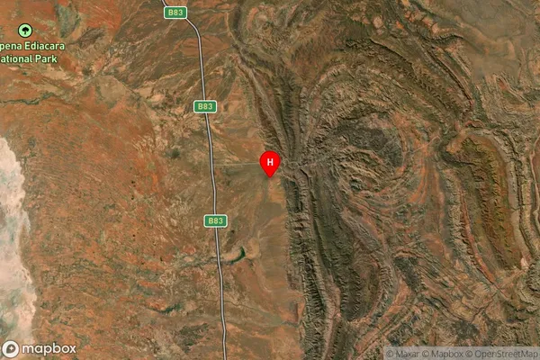 Mount Falkland,South Australia Satellite Map