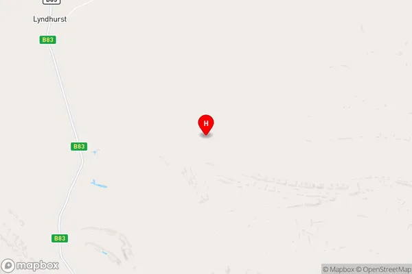 Leigh Creek Station,South Australia Area Map