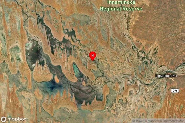 Strzelecki Desert,South Australia Satellite Map