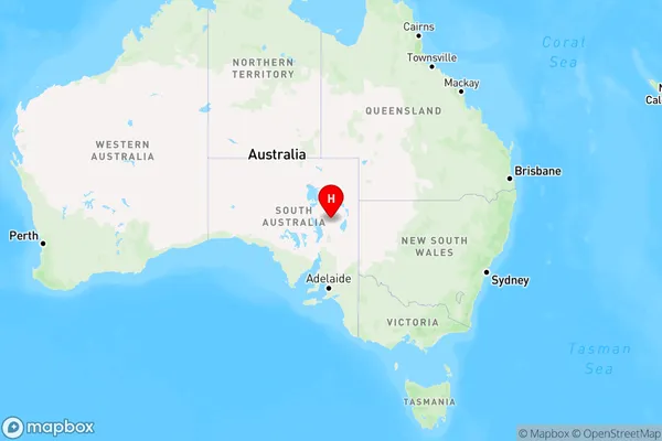 Mount Serle,South Australia Region Map