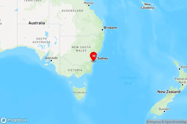 Manyana,New South Wales Region Map