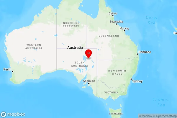 Etadunna,South Australia Region Map