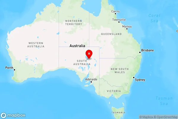 Muloorina,South Australia Region Map