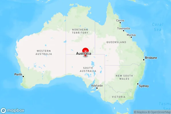 Eringa,South Australia Region Map