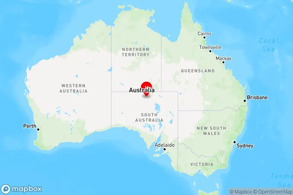 Mount Sarah,South Australia Region Map