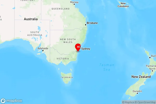 Narrawallee,New South Wales Region Map