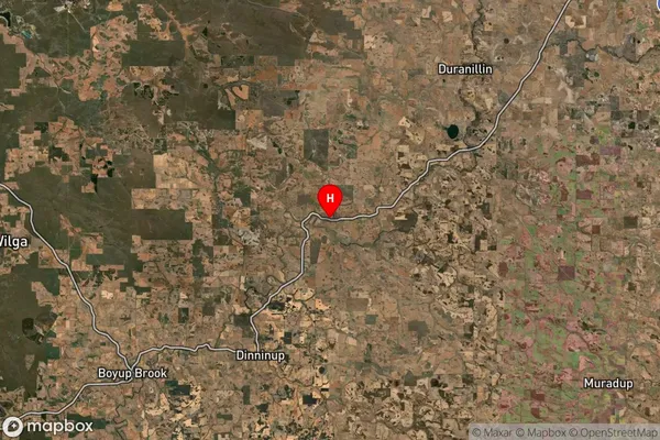 Trigwell,Western Australia Satellite Map