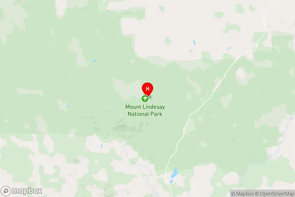 Mount Lindesay,Western Australia Area Map