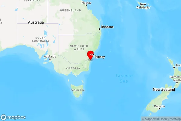 Yatte Yattah,New South Wales Region Map