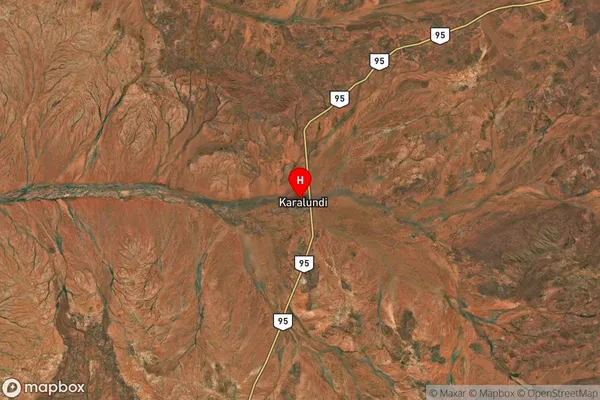 Karalundi,Western Australia Satellite Map