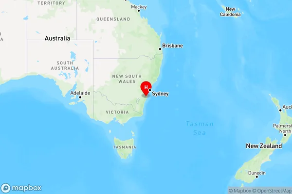 Barringella,New South Wales Region Map