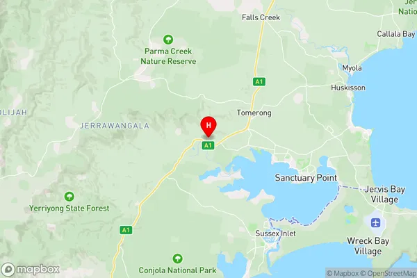 Bewong,New South Wales Area Map