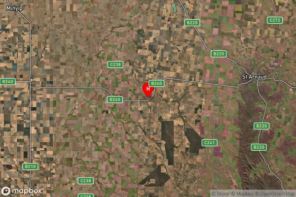 Marnoo East,Victoria Satellite Map