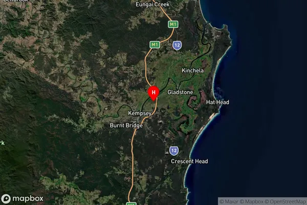 Pola Creek,New South Wales Satellite Map