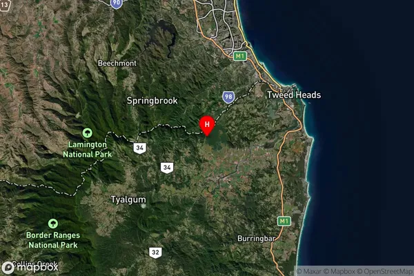 Tomewin,New South Wales Satellite Map