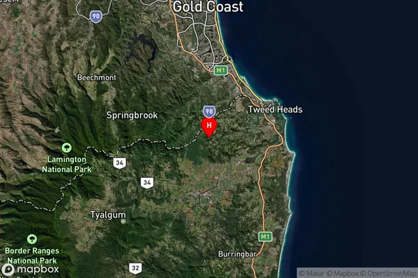 Carool,New South Wales Satellite Map