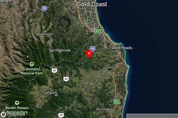 Glengarrie,New South Wales Satellite Map