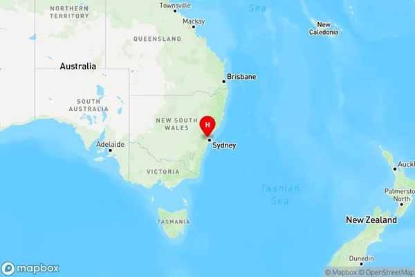 North Kellyville,New South Wales Region Map