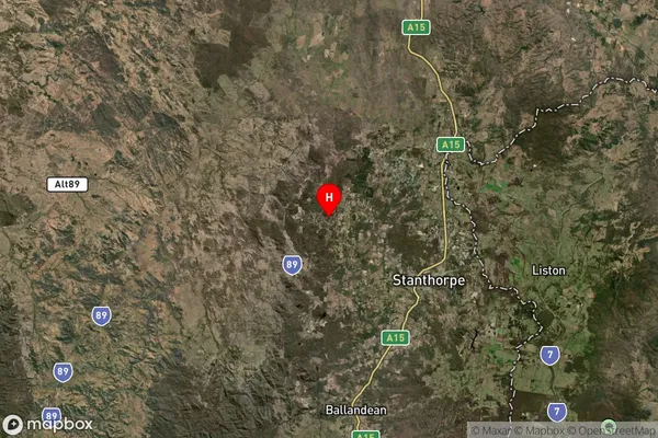 Mingoola,Queensland Satellite Map