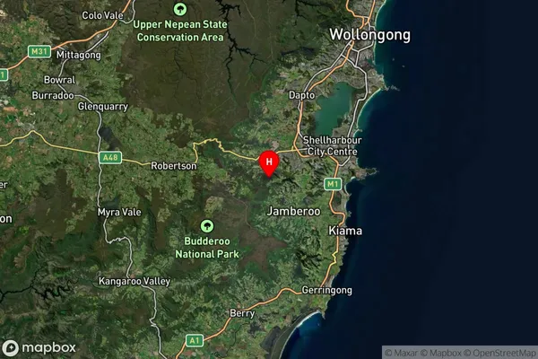 Yellow Rock,New South Wales Satellite Map